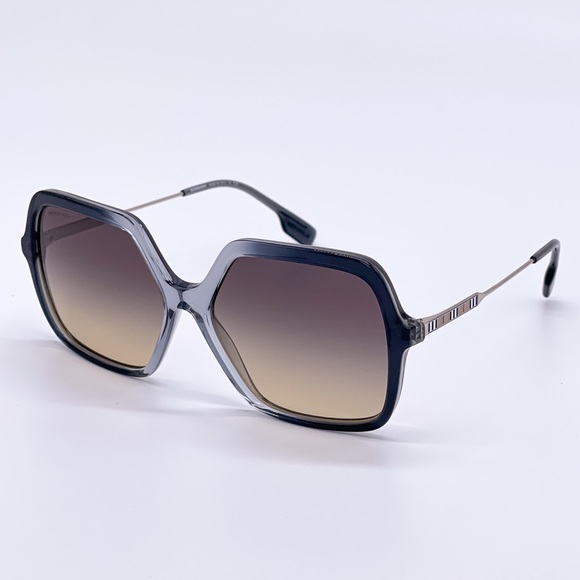 NEW BURBERRY BE4324 3005/2Q SQUARE WIMEN’S SUNGLASSES BURBERRY BE 4324 - Picture 3 of 13